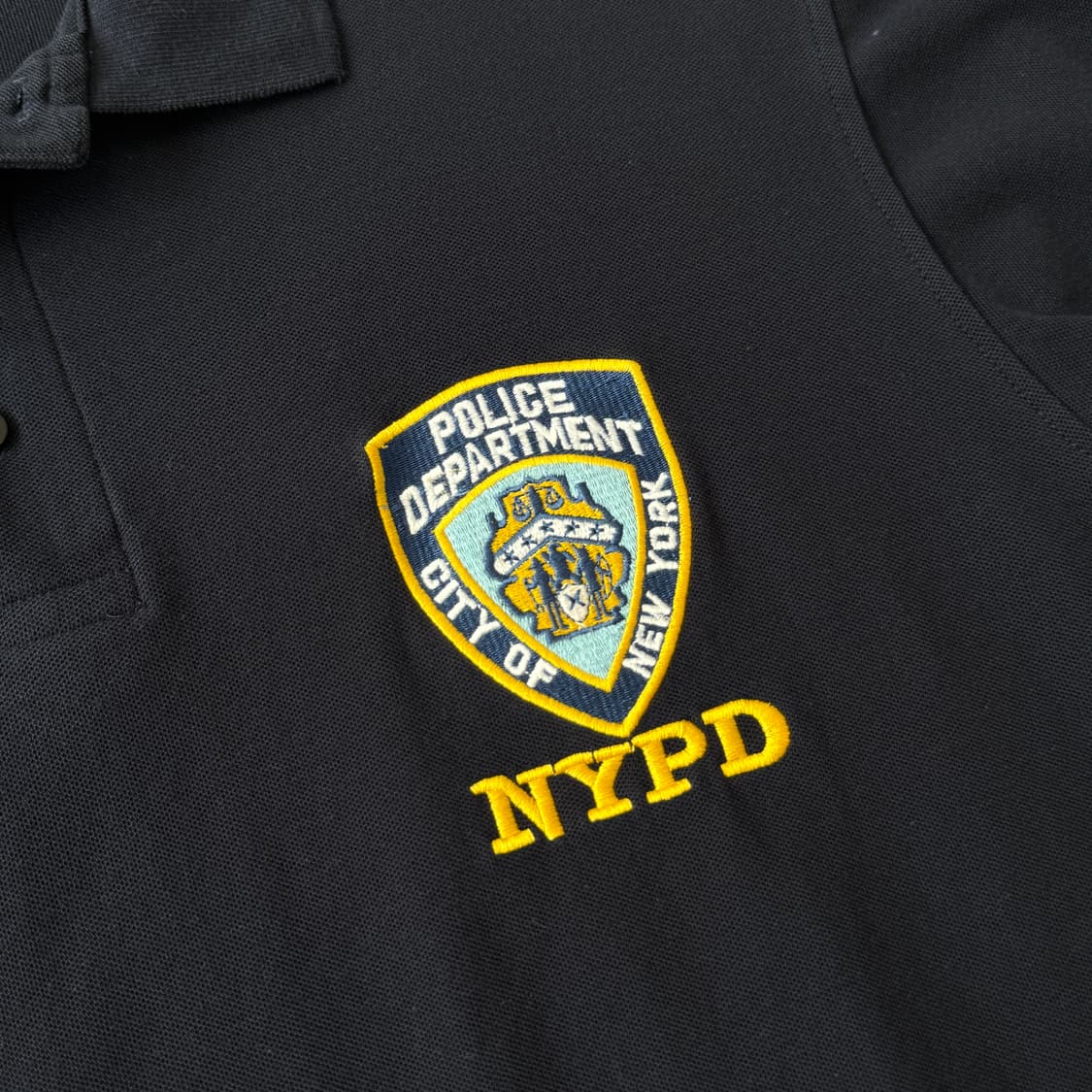 USA 빈티지 NYPD 자수 카라티 M 상품이미지3