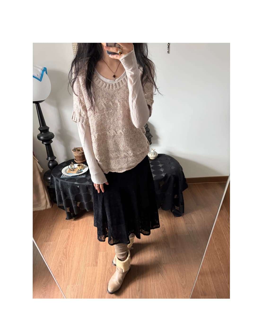 half sleeve knit 상품이미지4