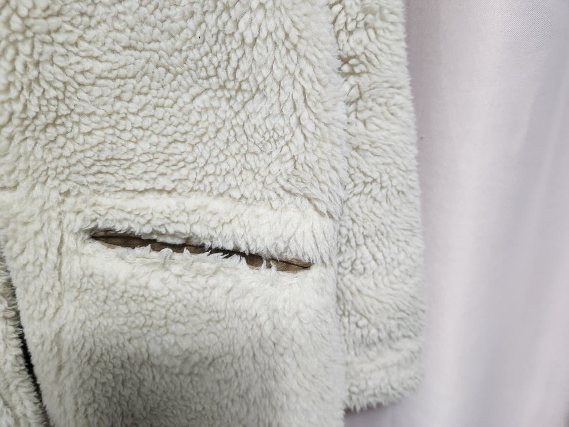 MANGO 망고 아이보리 뽀글이 자켓 상품이미지5