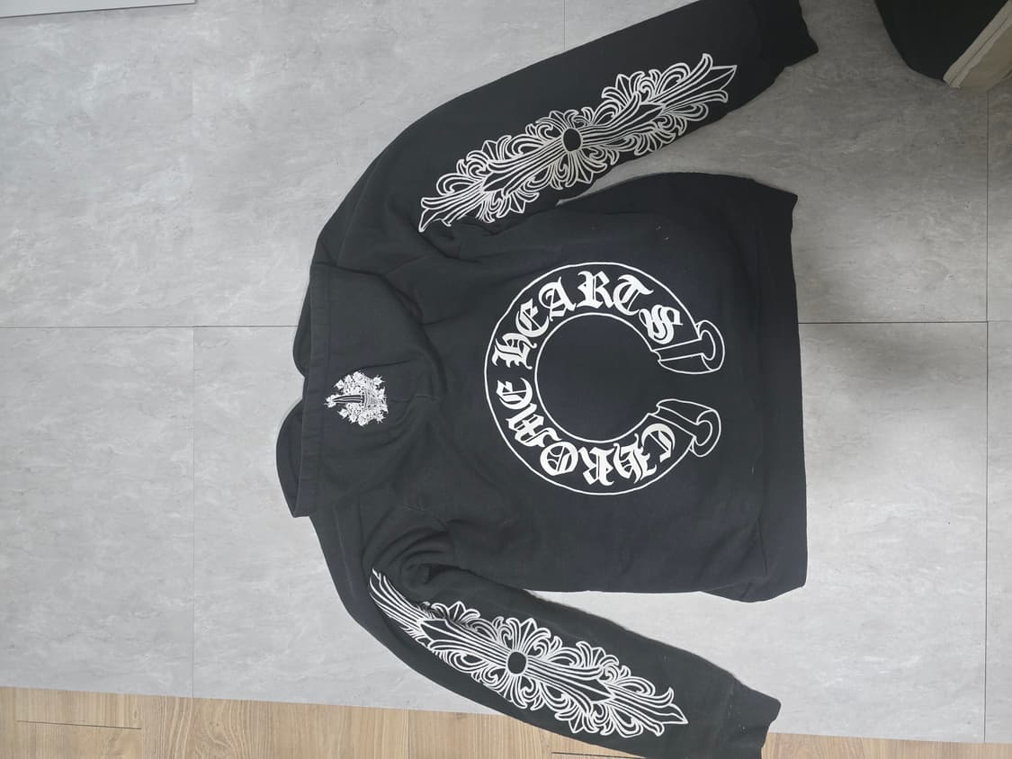 크롬하츠 플로럴 후드티 M (90년대 빈티지) 상품이미지1