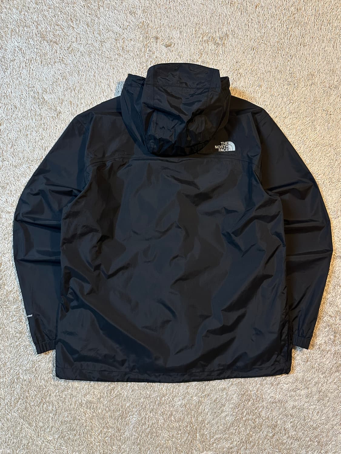 노스페이스 드라이벤트 투웨이 나일론 후드 바람막이 자켓 블랙 상품이미지3