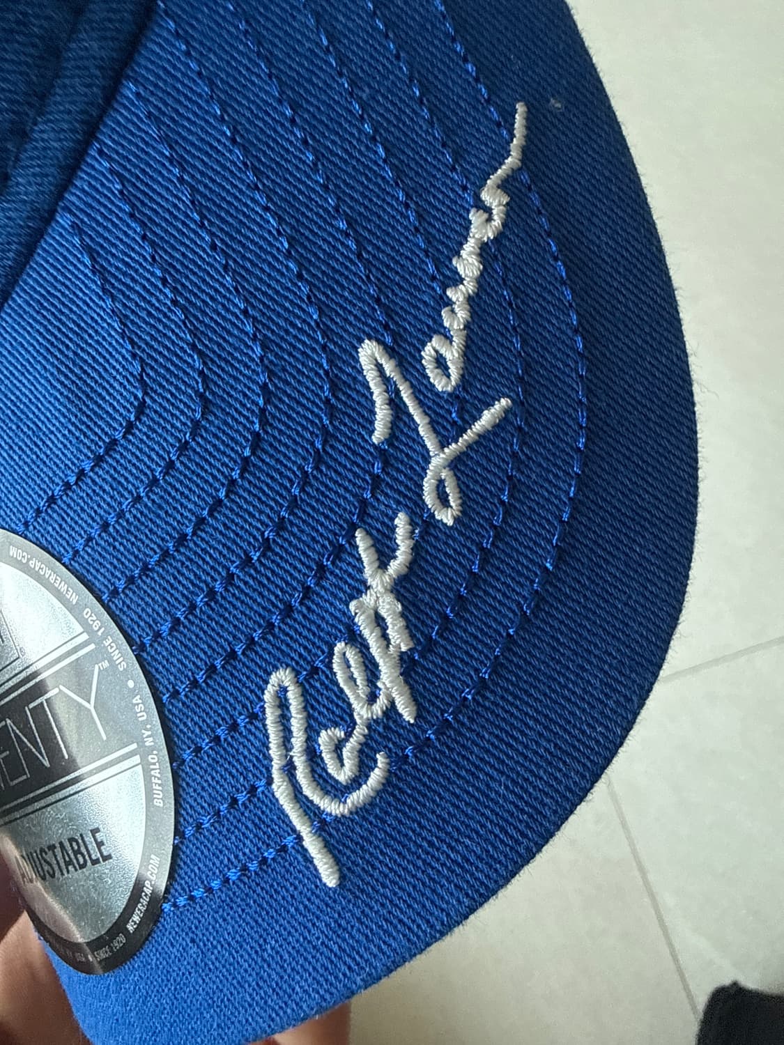 폴로 뉴에라 콜라보 모자 캡 원가 16만원 상품이미지2