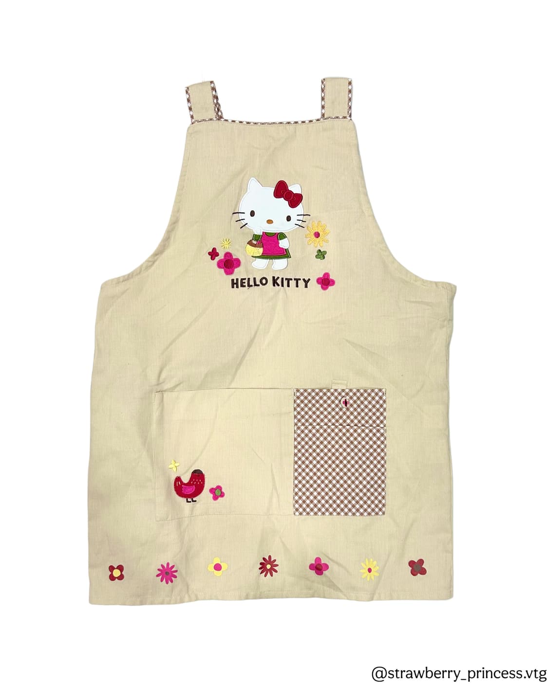 산리오 공식 정품 헬로키티 앞치마 빈티지 상품이미지3