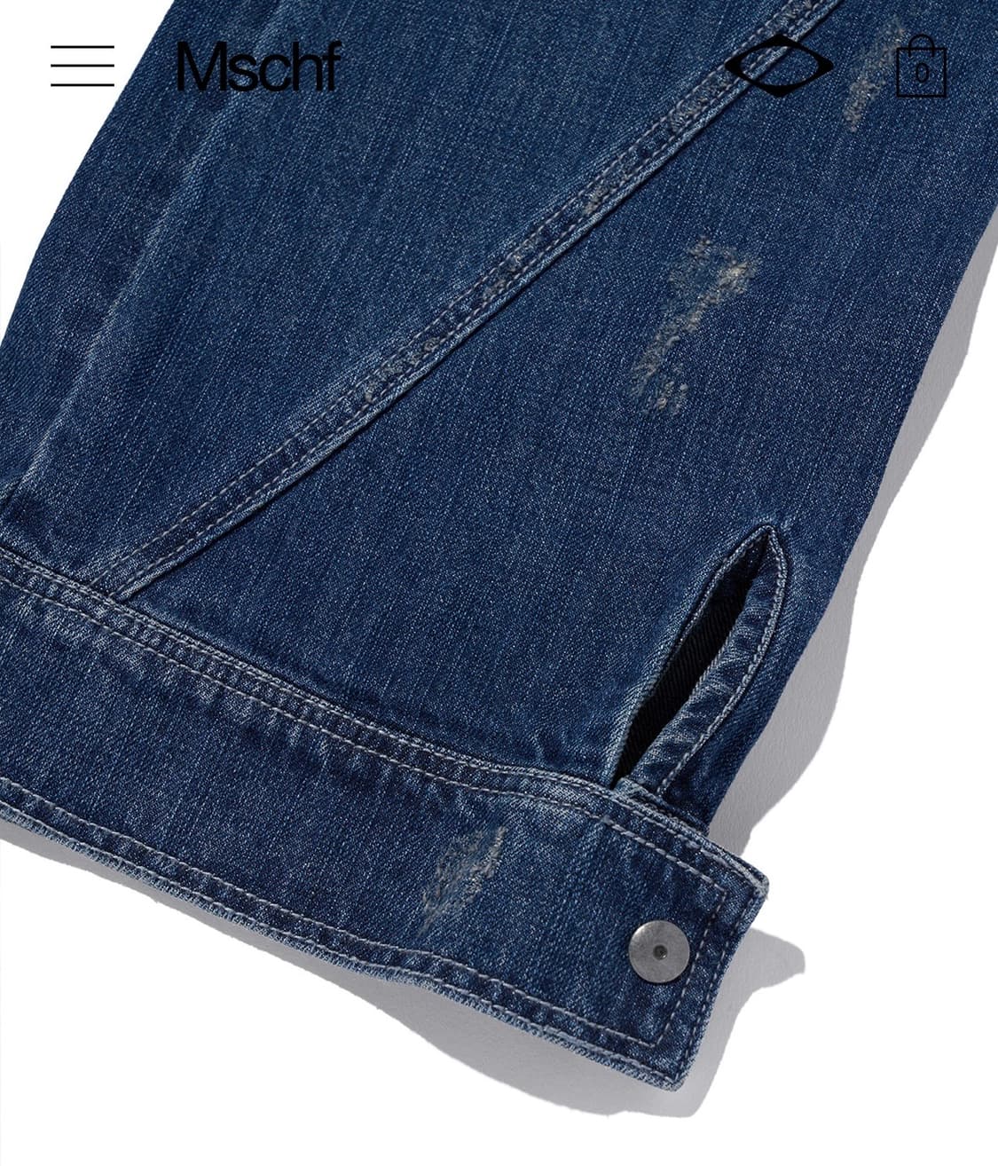 미스치프 ANATOMIE JEAN_DARK BLUE 상품이미지5