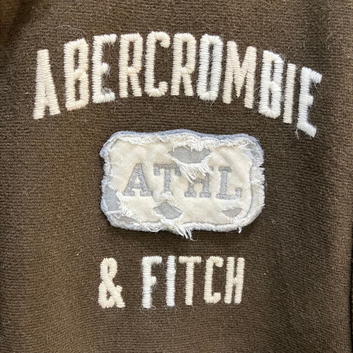 아베크롬비 브라운 후드집업 L 상품이미지4