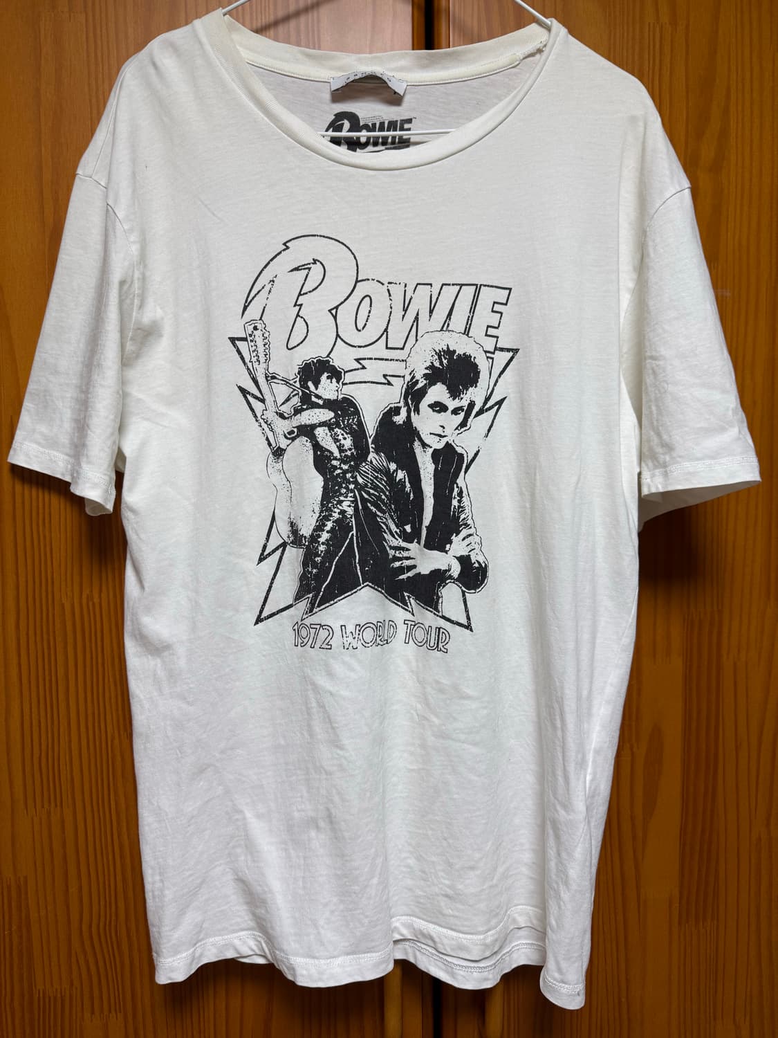 산드로 옴므 데이빗 보위 투어 티셔츠  상품이미지1