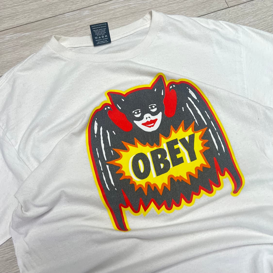 100 90s 오베이 반팔티 상품이미지3