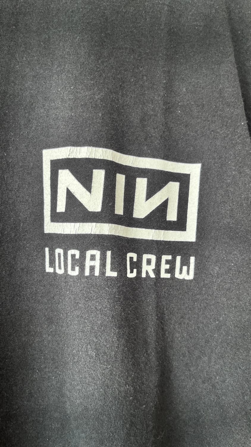 [L] Nine Inch Nails 2007 Local Crew tee 상품이미지3