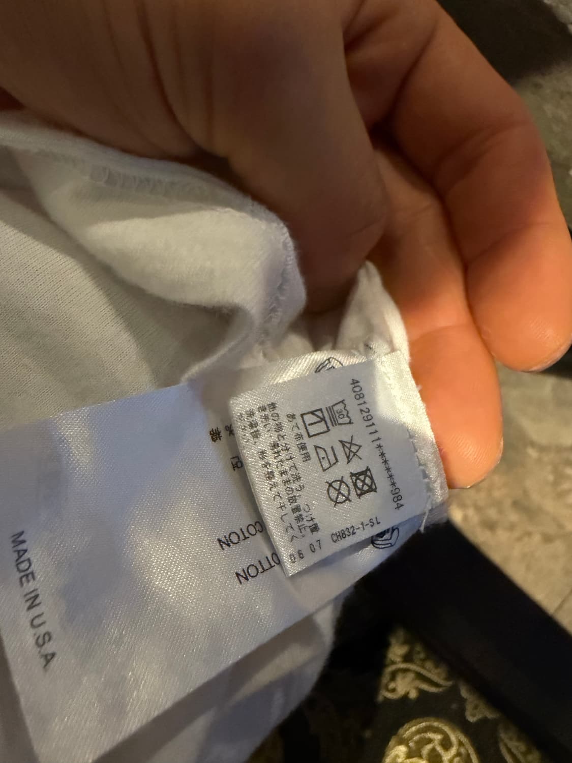 크롬하츠 정품 멀티컬러 세메터리 화이트 구하기 어려운 반팔티 팝니다.!! 상품이미지8