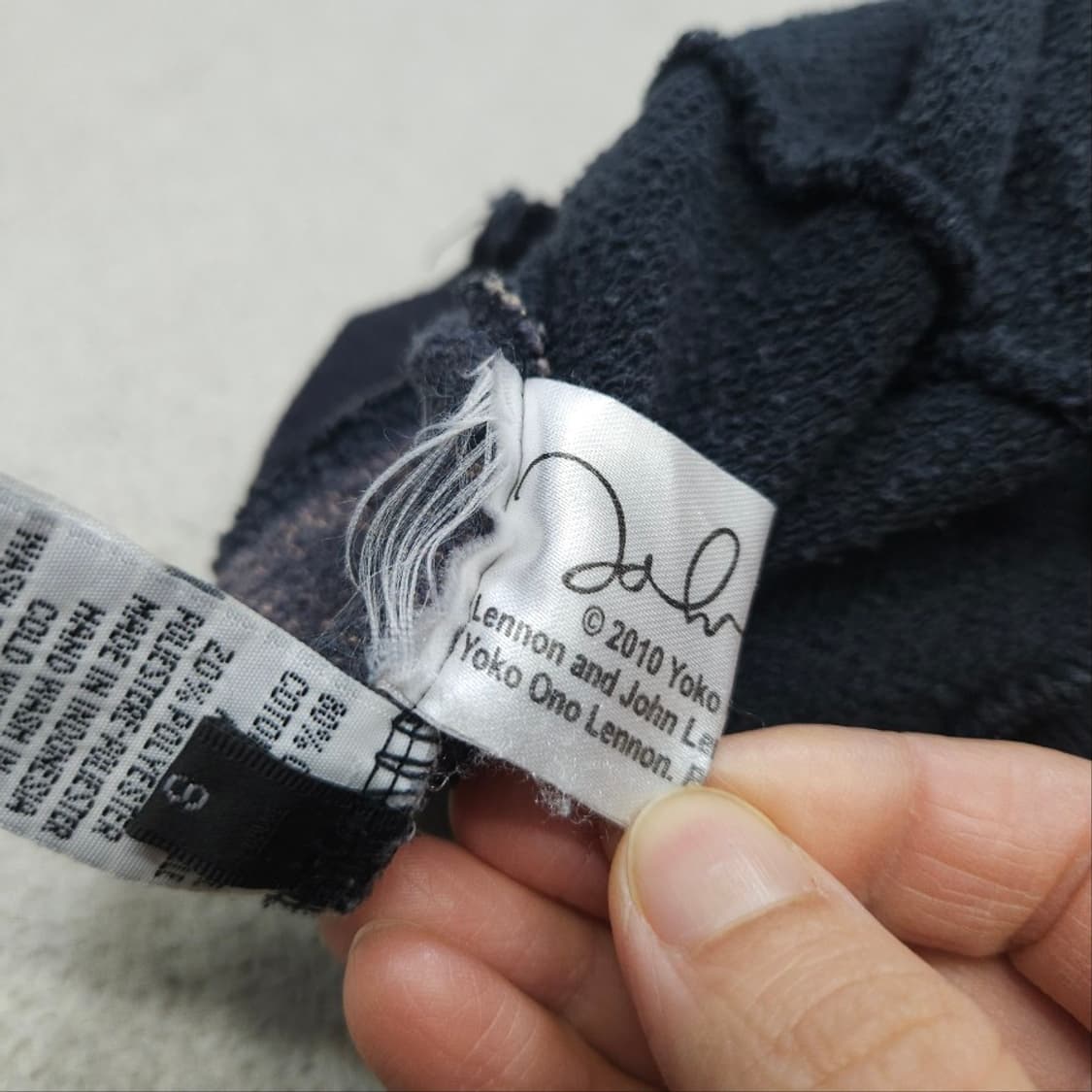 빈티지 존레논 후드 집업  상품이미지7