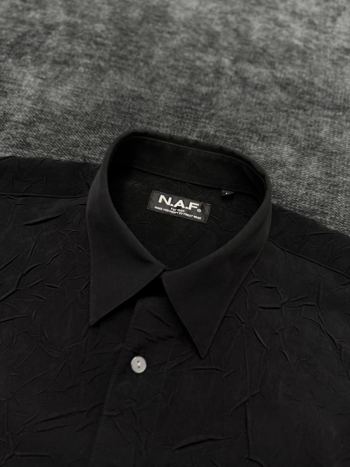 N.A.F 크링클 패턴 셔츠 상품이미지2