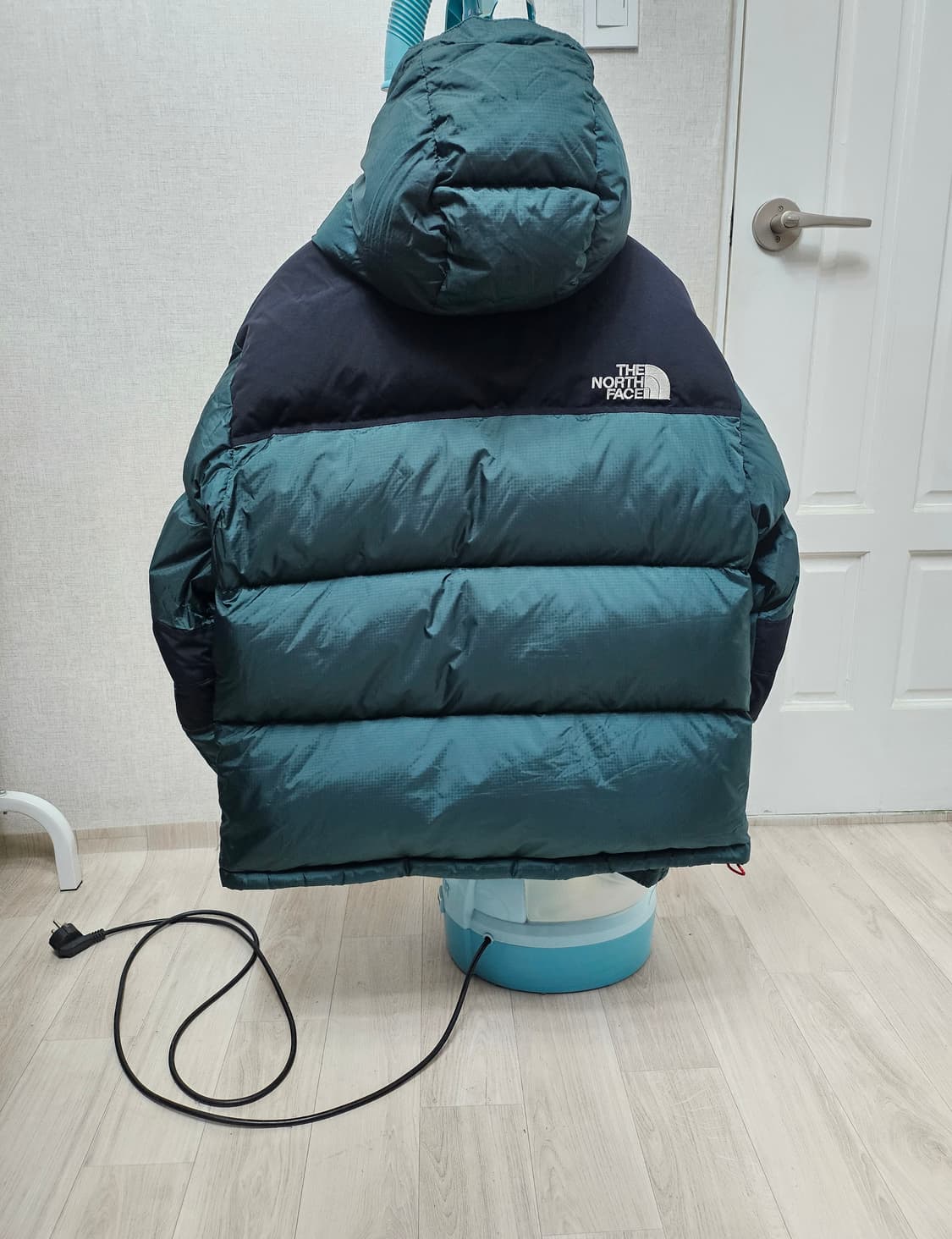 (95~100)M☆우주매물☆노스페이스700써밋[카키]윈드스토퍼구스다운패딩 상품이미지6