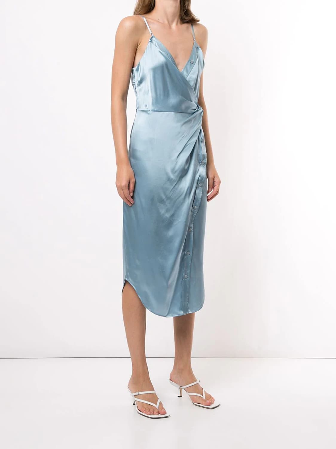 알렉산더왕 언밸런스 실크 원피스 상품이미지3