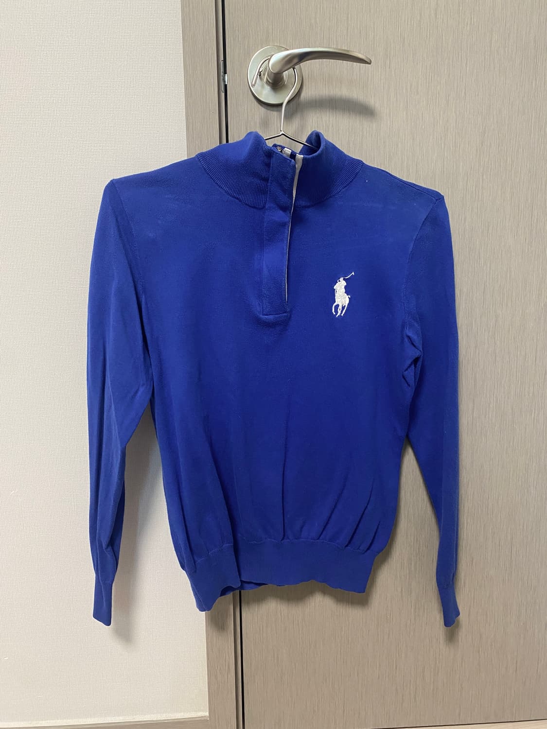 폴로 반집업 니트 m  상품이미지2