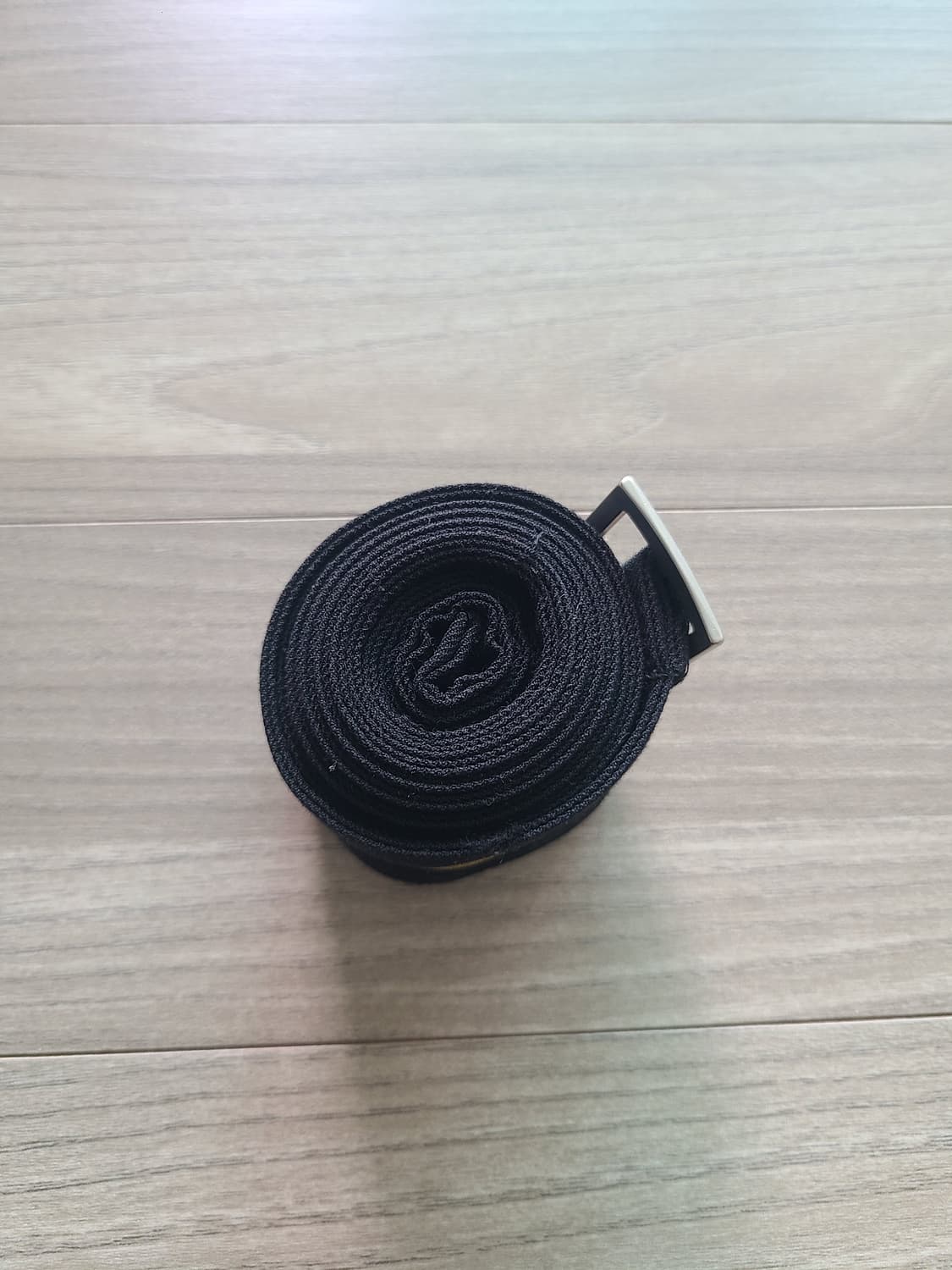 [S]인사일런스 벨티드 투 플리츠 울 팬츠 블랙 상품이미지5