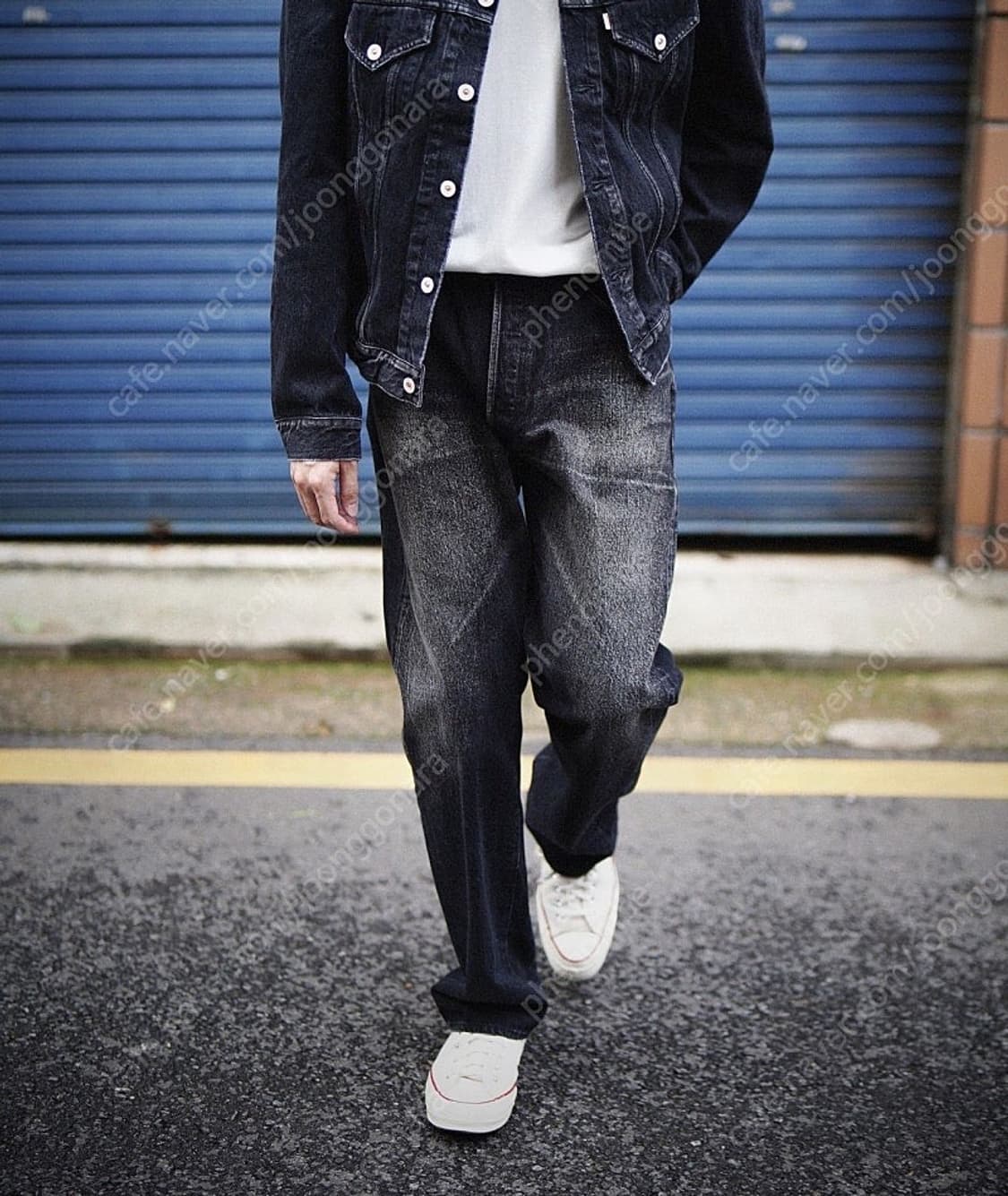 헤릴 25ss 레귤러 데님 블랙 2사이즈 상품이미지5