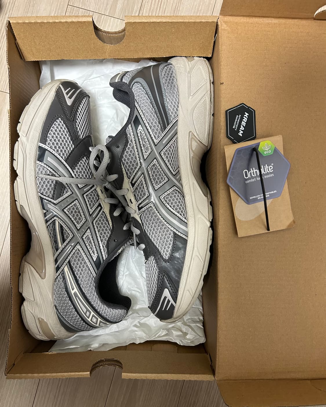 [280] 아식스 젤1130 오이스터 그레이 클레이 그레이 상품이미지4