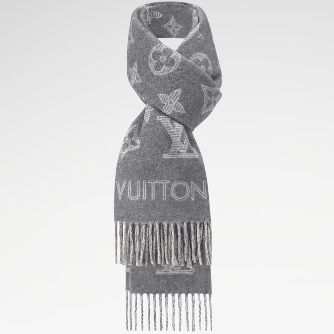 [새상품/선물가능] 루이비통 모노그램 쉐도우 머플러 목도리 상품이미지9