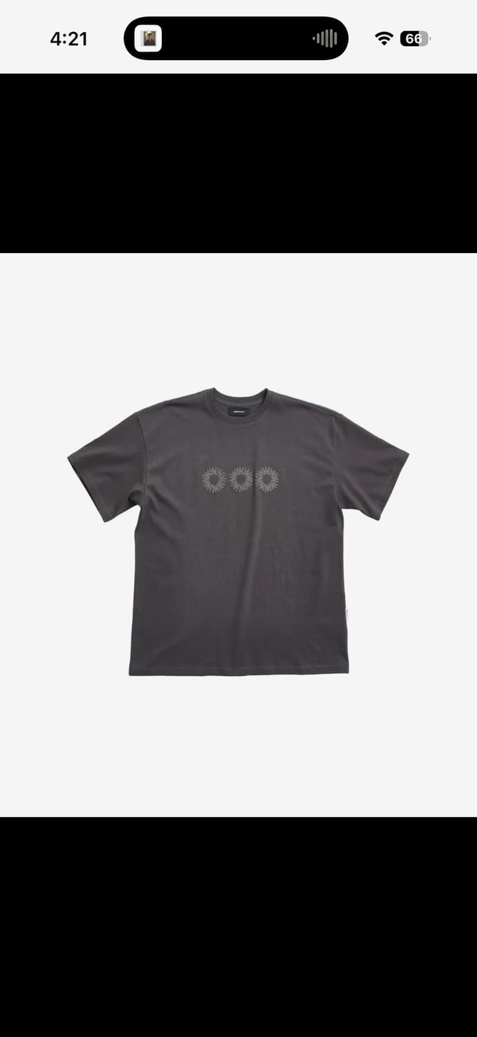 999휴머니티 반팔 차콜 상품이미지3