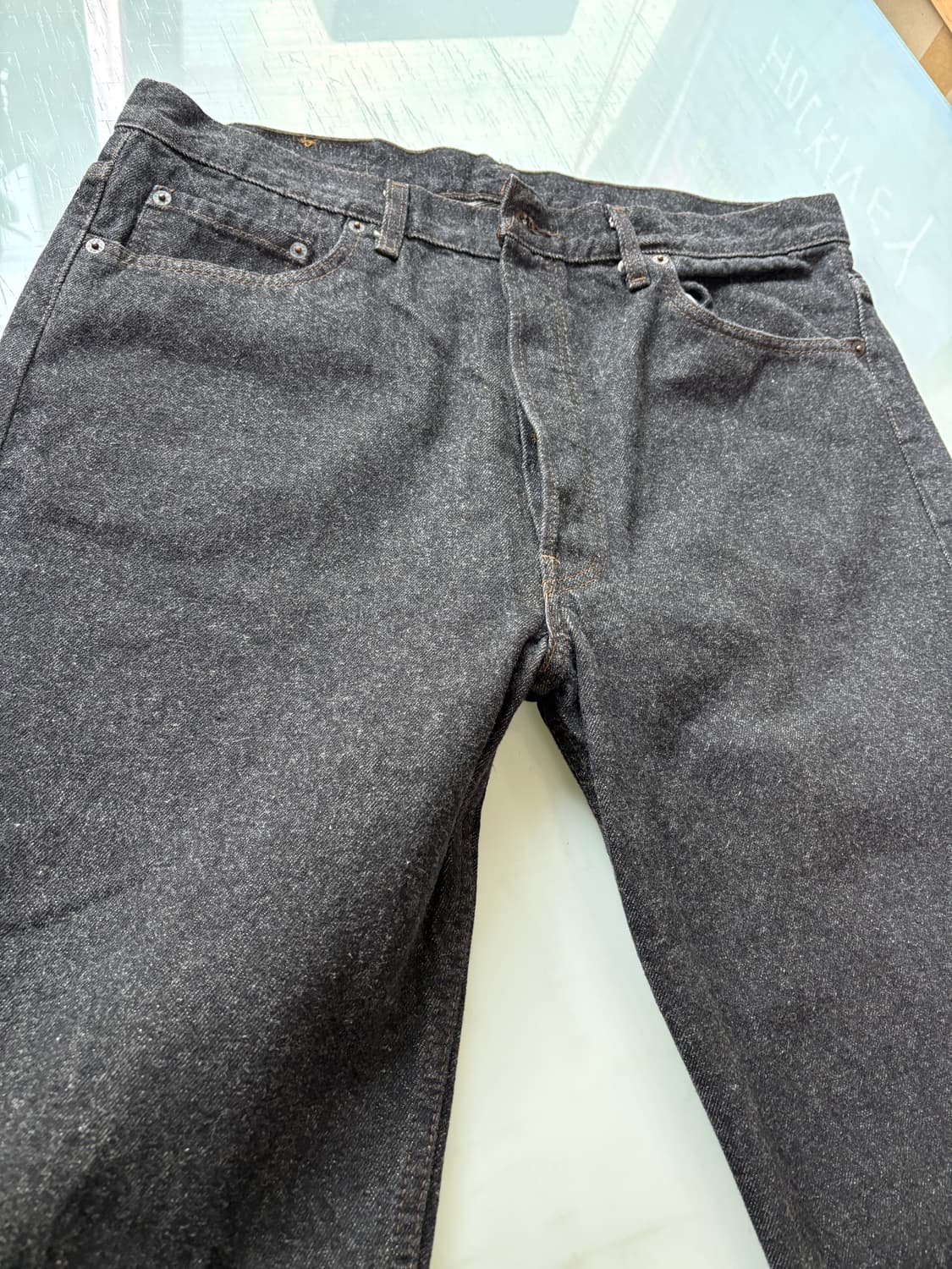 90s 리바이스 501-0658 흑청 블랙진 made in usa 상품이미지4