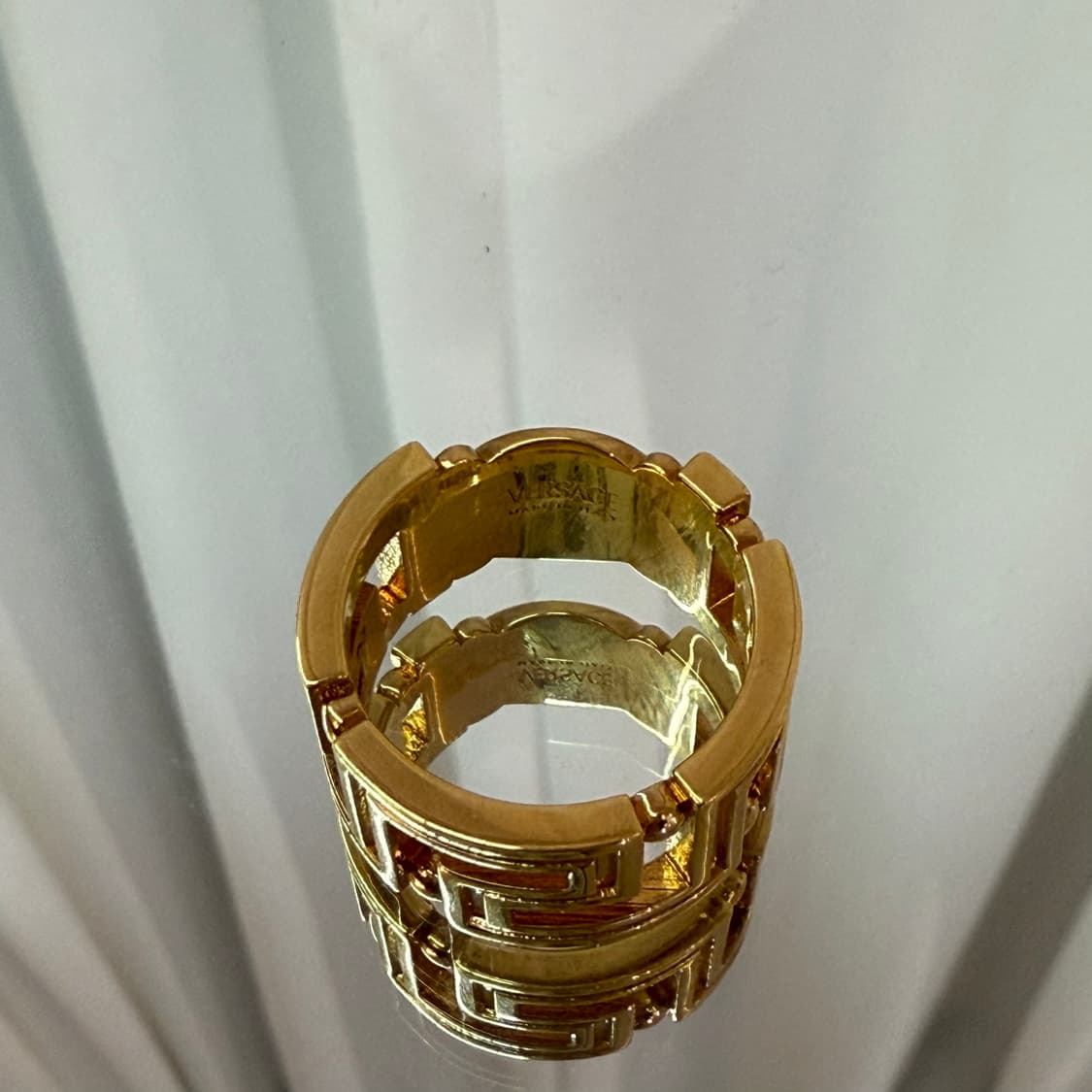 [정품] 베르사체 메두사 그레카 링 반지 상품이미지6