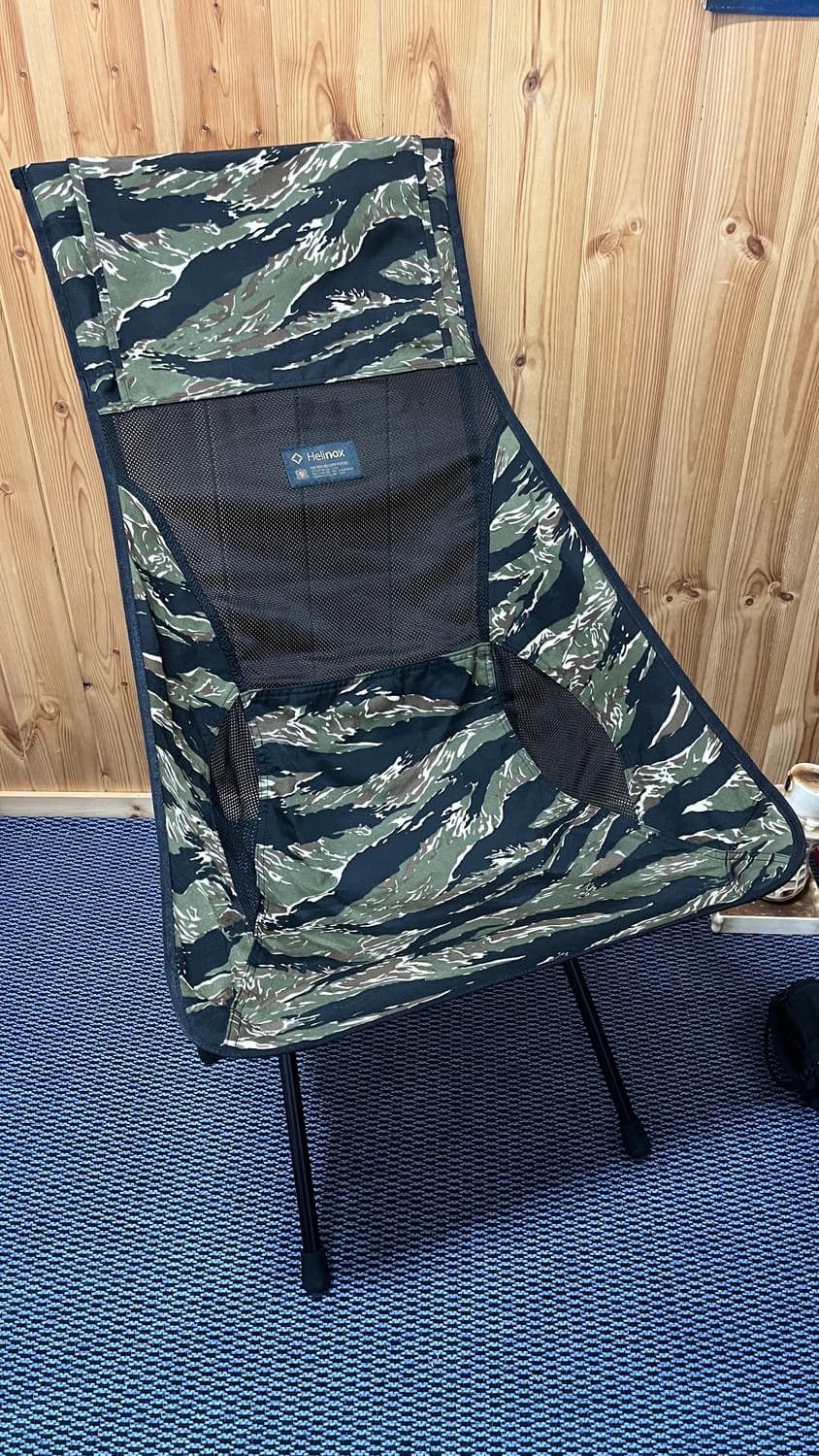 네이버후드 X 헬리녹스 16ss 타이거카모 체어 상품이미지4