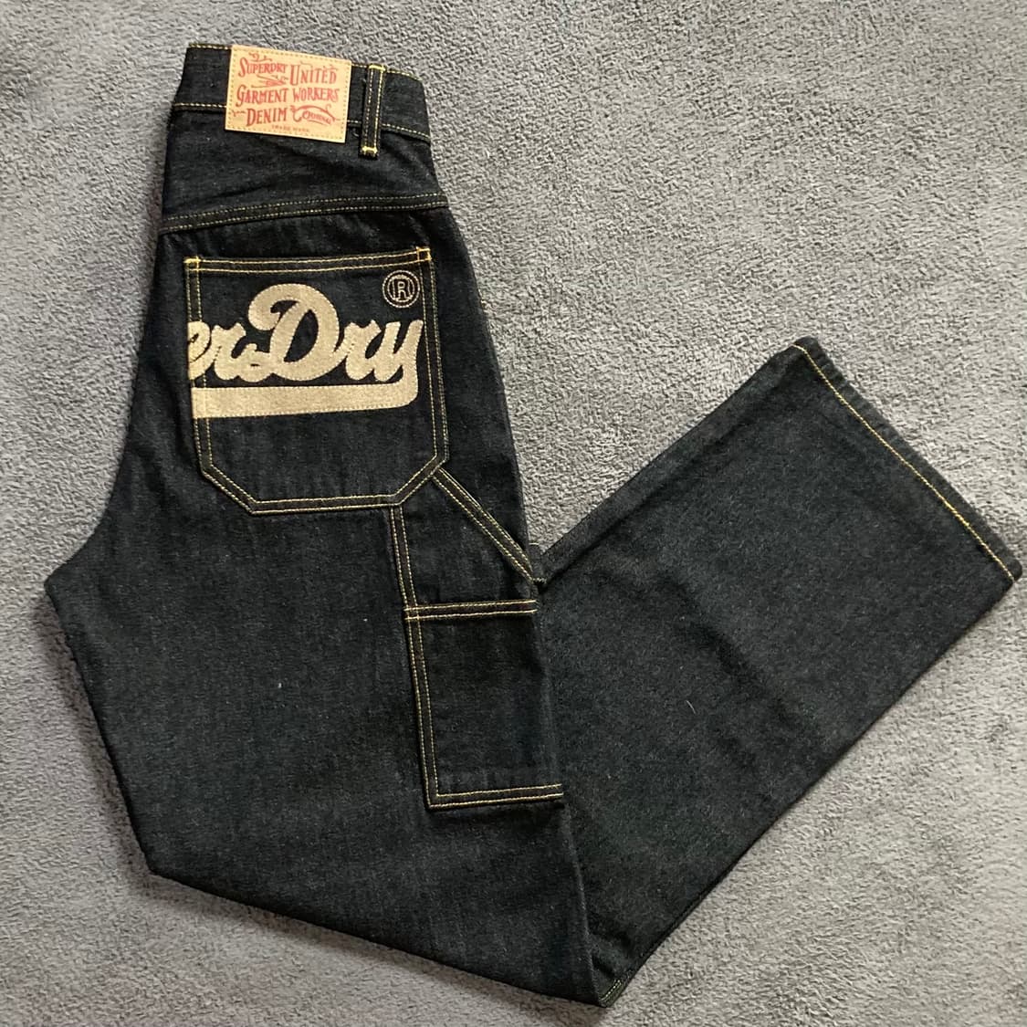 슈퍼드라이 카펜터 데님팬츠 W28 상품이미지1