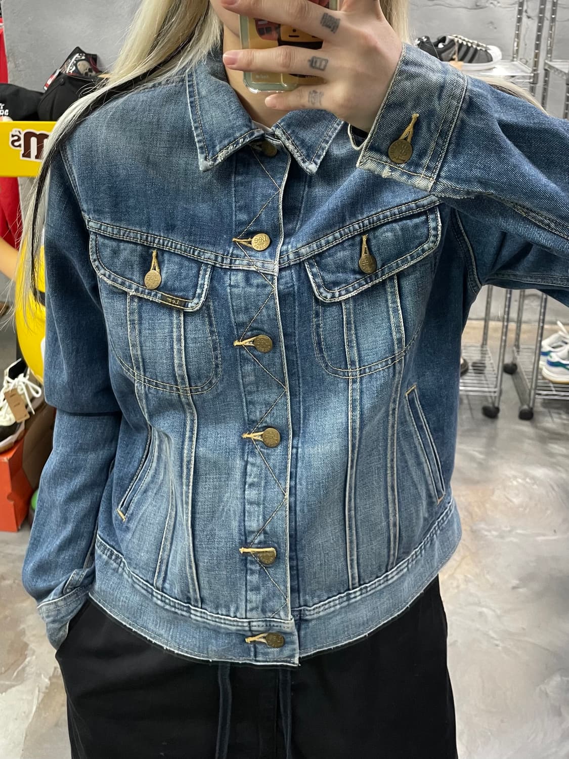 Lee 우먼즈 데님 트러커 자켓 상품이미지8