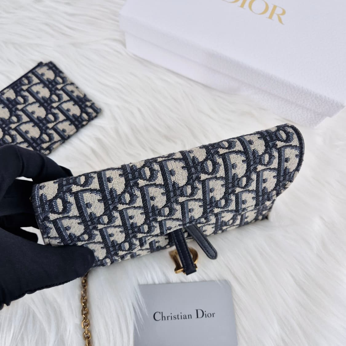 디올 오블리크 WOC 체인 크로스백 (S5614CTZQ) 상품이미지6