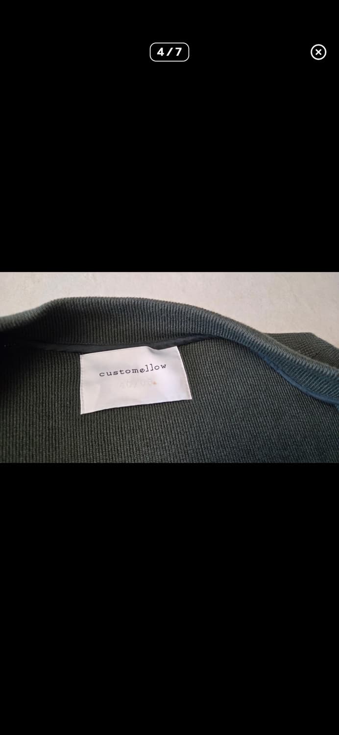 커스텀 멜로우 톤온톤 니트자켓 상품이미지4