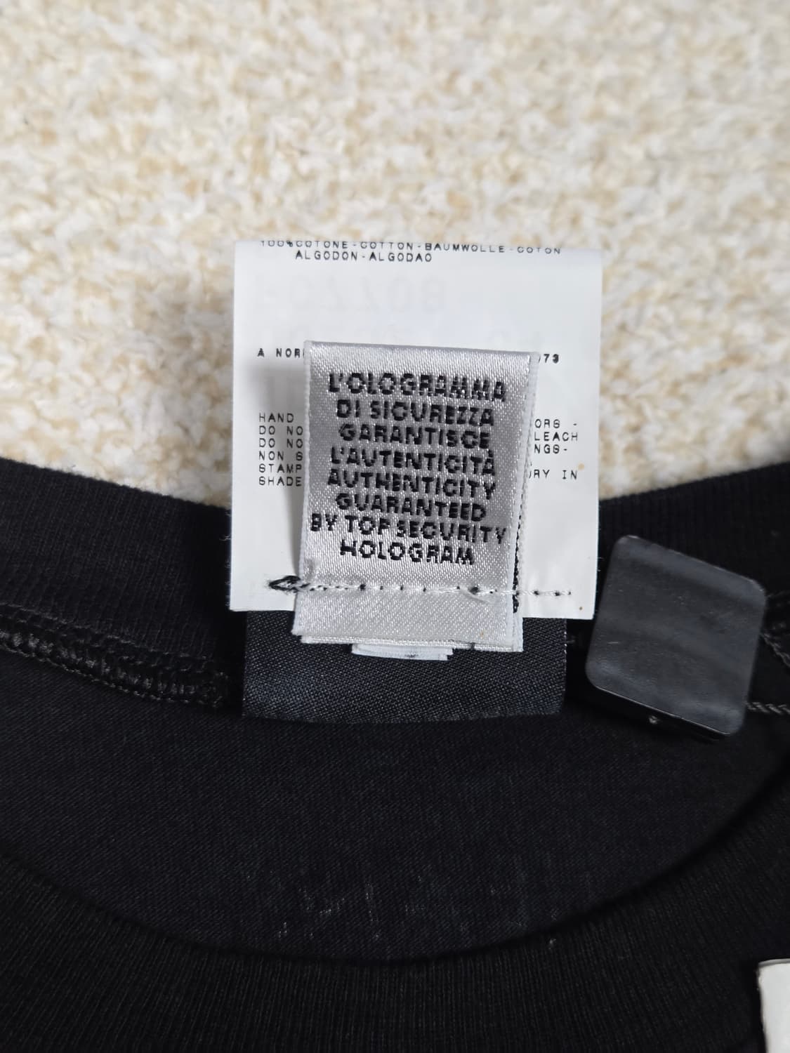 (새상품) [D&G] 백 로고 코튼 슬리브리스 티셔츠 | S00127 상품이미지5