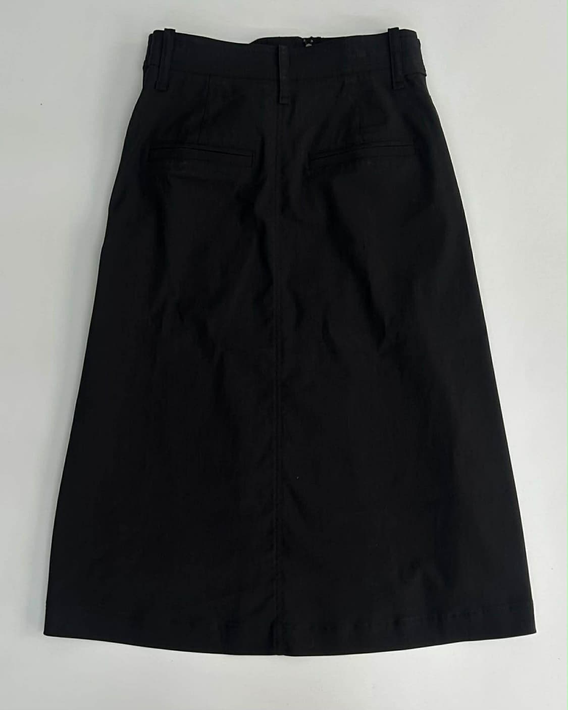 시스템 한섬 20년 신형 버튼 랩 롱 스커트 상품이미지2