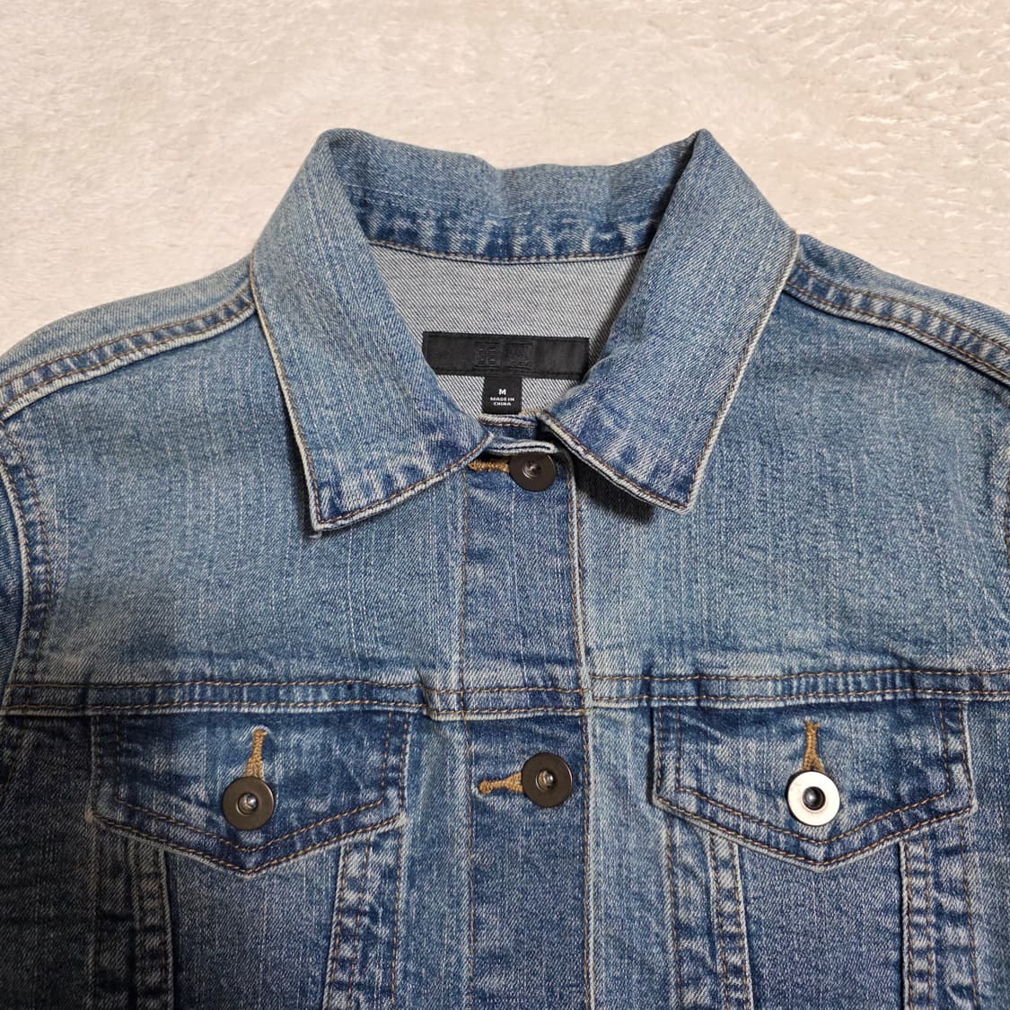 (M)여성 유니클로 데님 자켓 상품이미지2