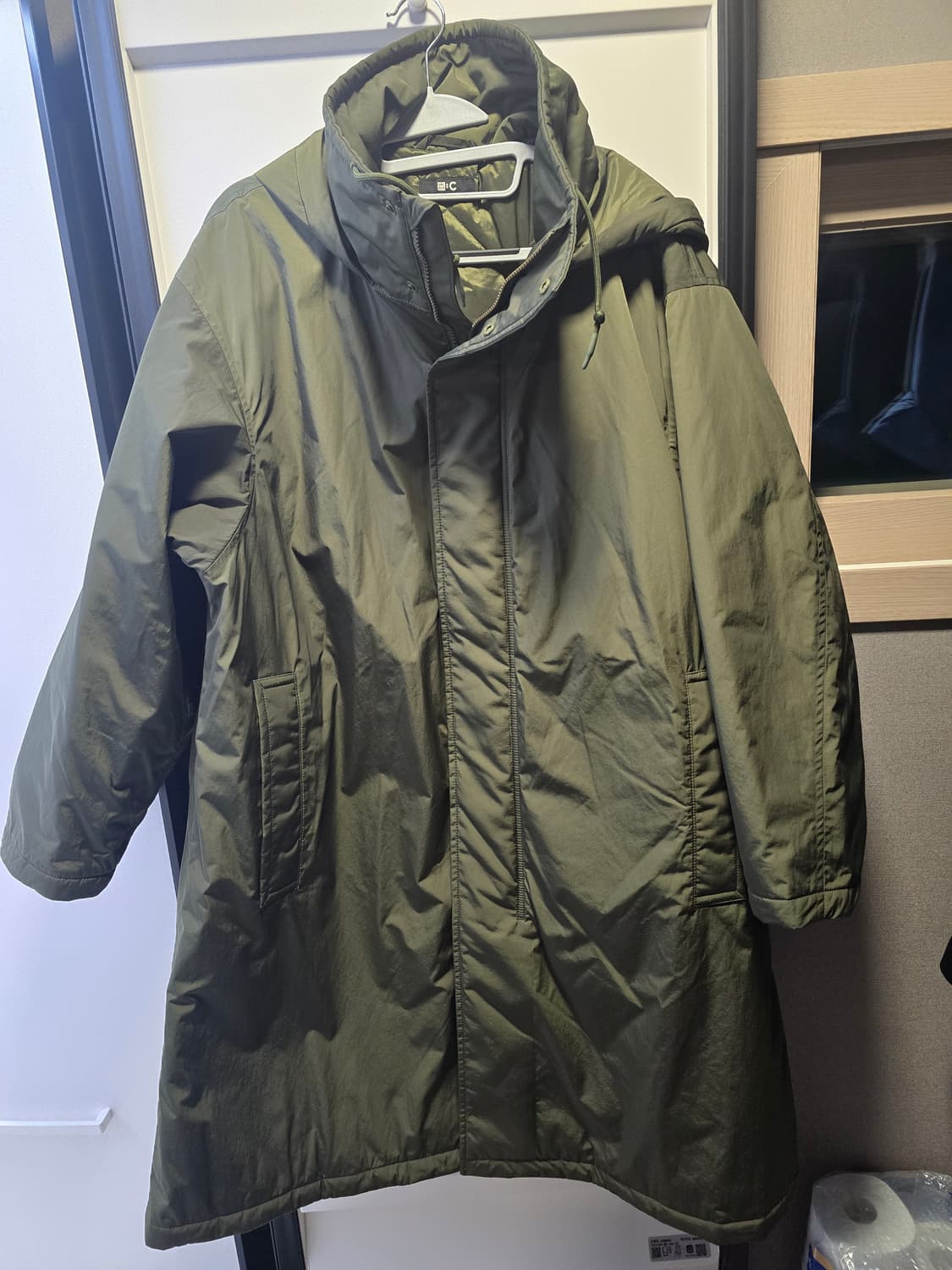 유니클로C 후드코트 상품이미지1