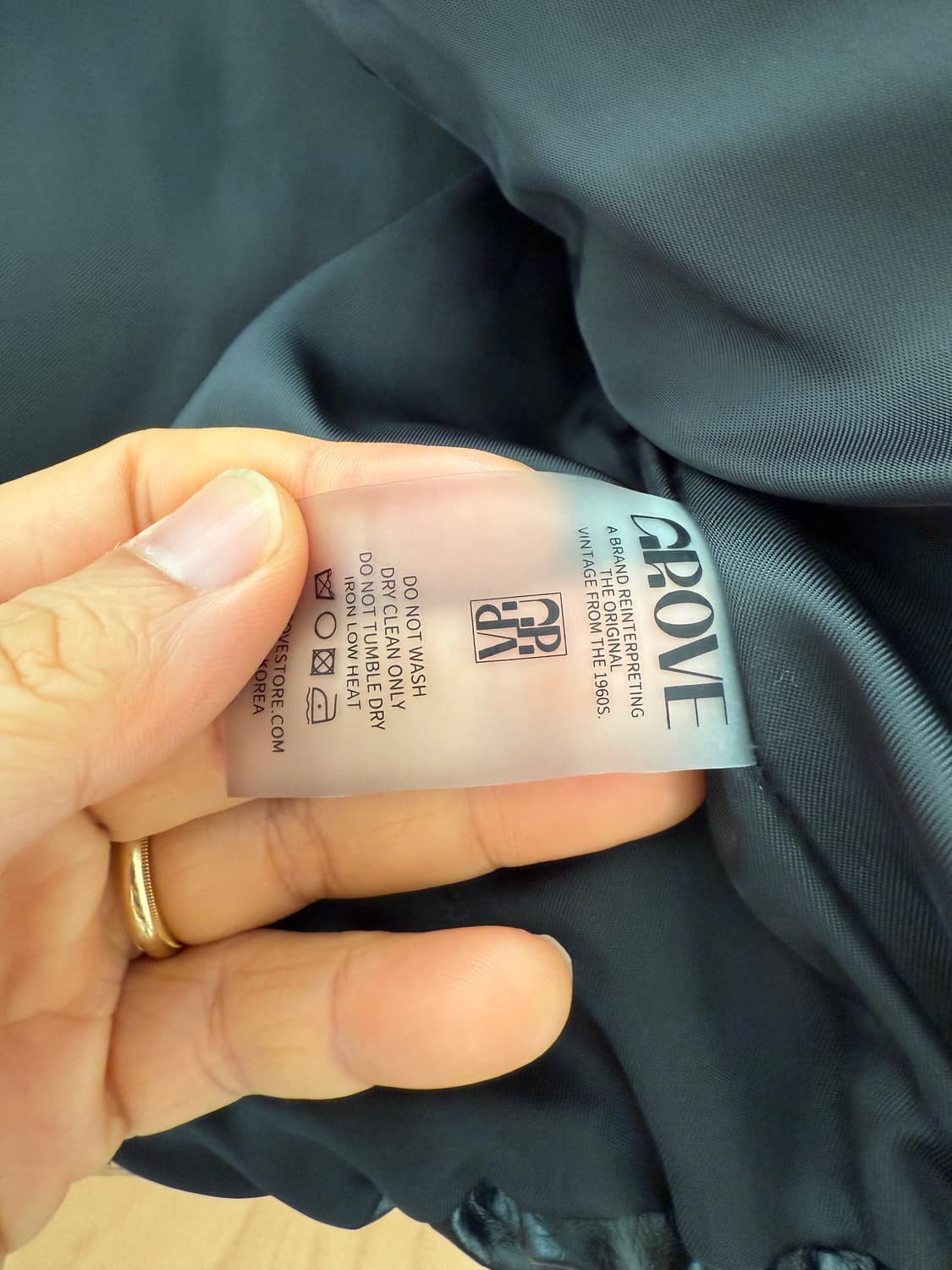 그로브(GROVE) 숏 패딩 상품이미지10