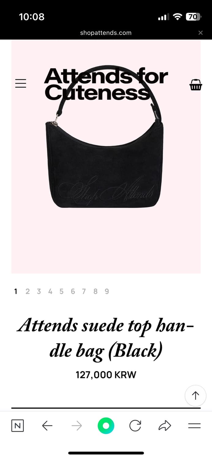 Attends어탠즈 가방 새제품 원가 12 상품이미지1