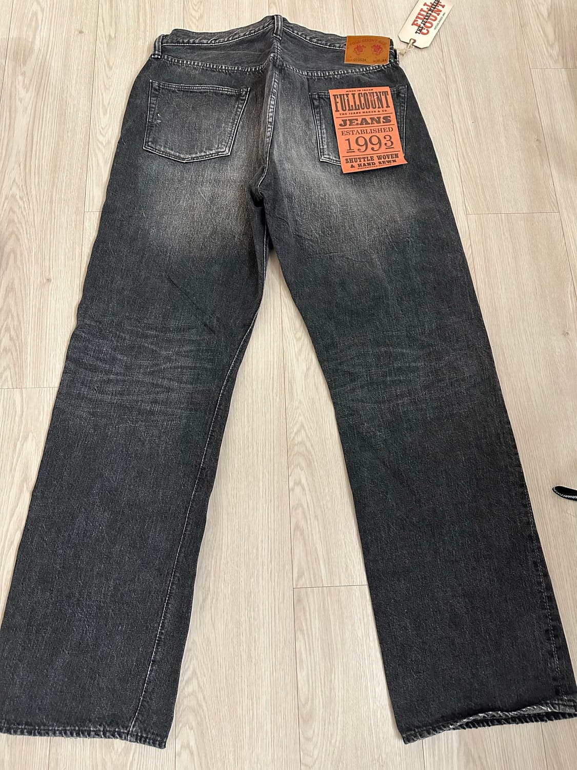 새상품) 풀카운트 0105bkhw 다트포드 36/34 상품이미지3