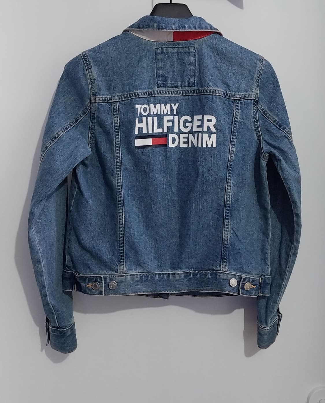 새상품)타미 여성 청자켓 M Tommy hilfiger 데님 자켓 상품이미지2