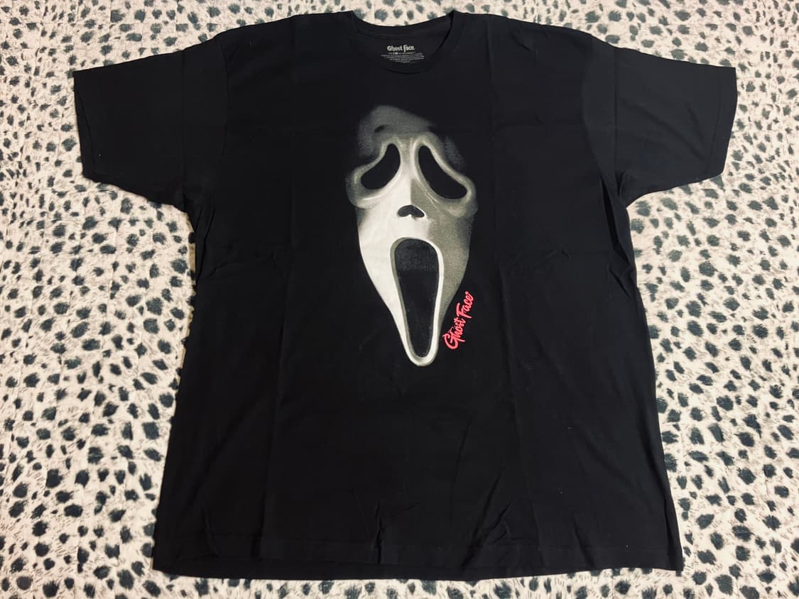 공포 호러 영화 스크림 무비 티셔츠 2XL XXL 구제 빈티지 상품이미지2