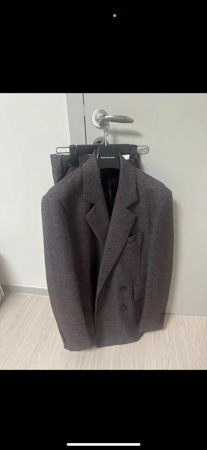 우영미 20fw 메인체크 셋업  상품이미지1