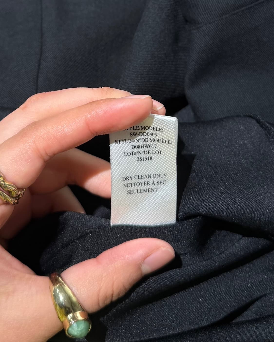 헬무트랭 블랙 게더링 랩 스타일 슬리브리스 롱 원피스 상품이미지9