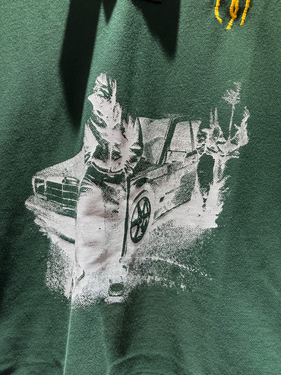 새상품) 폴로 빅포니 프린팅 커스텀 카라반팔티셔츠 상품이미지2