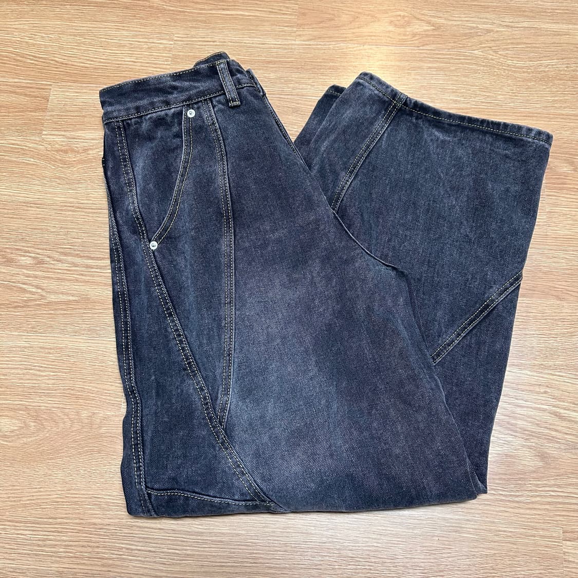 주앙옴므 와이드 커브드 팬츠 M 새상품 상품이미지5