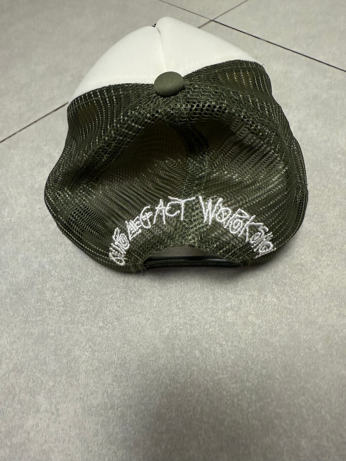 스투시x아워레거시 트러커캡  상품이미지4