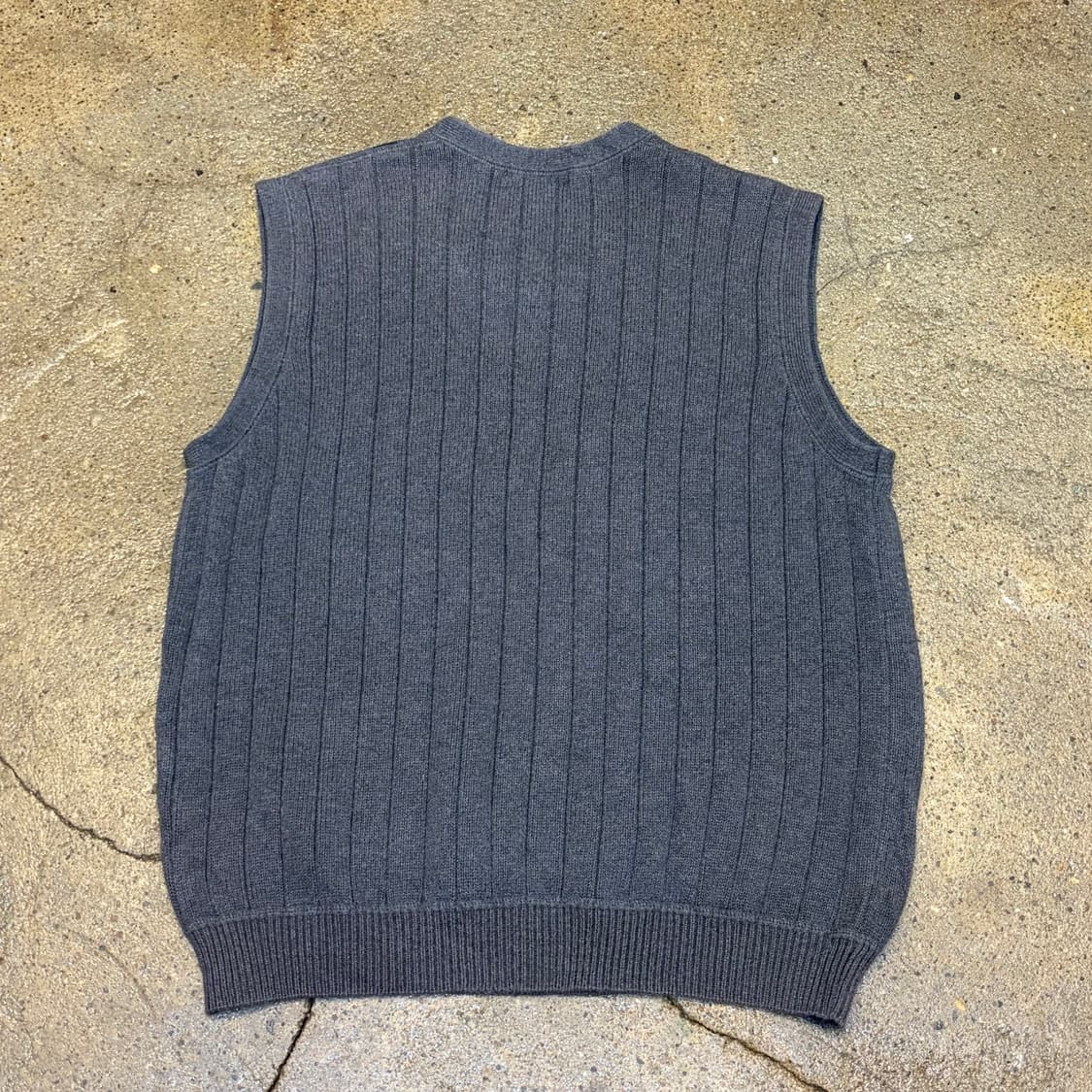 미국 빈티지 노티카 아가힐 코튼 니트 베스트 니트조끼 상품이미지5