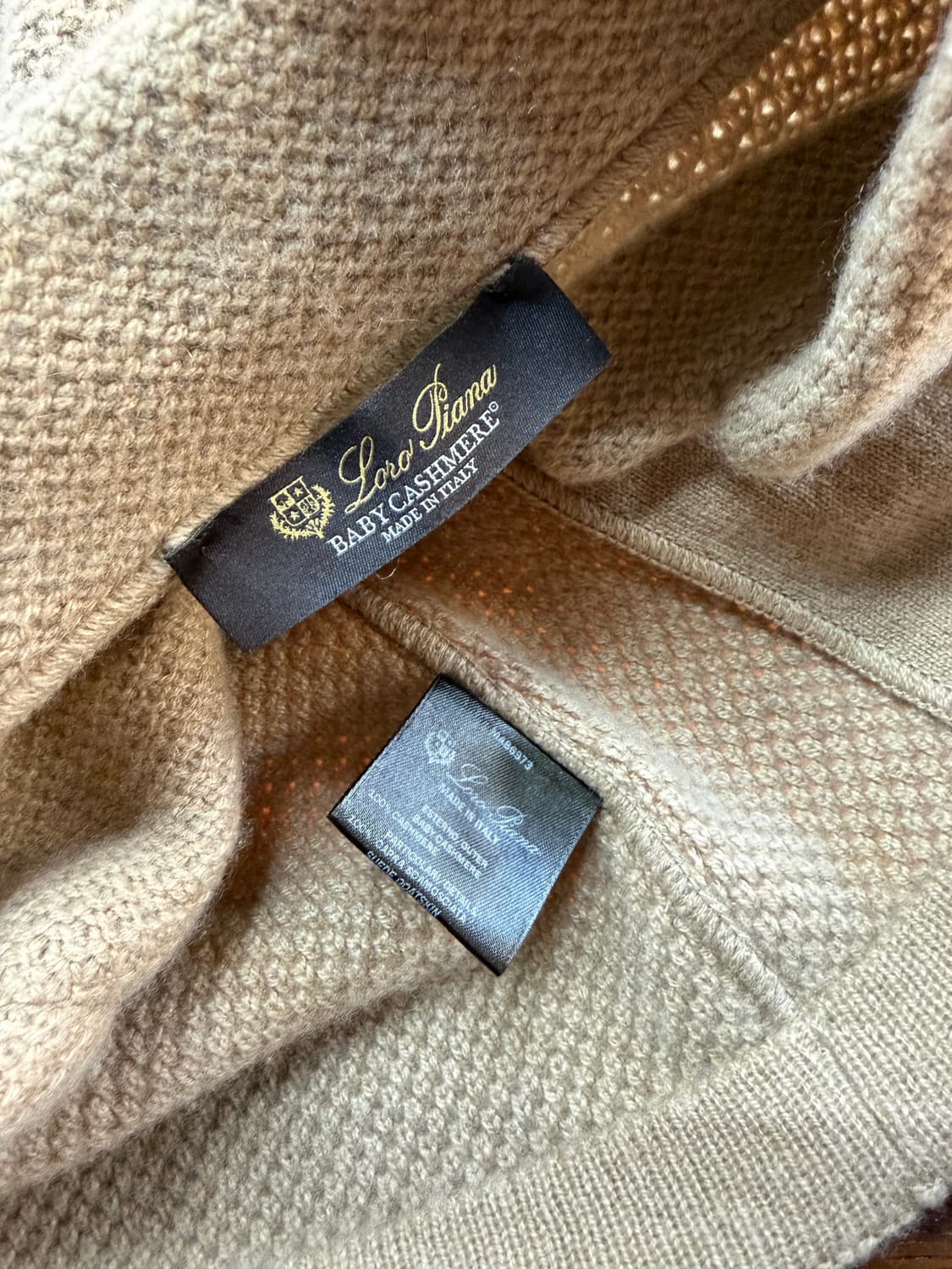 42/ 로로피아나 베이비캐시미어 니트 자켓 상품이미지10