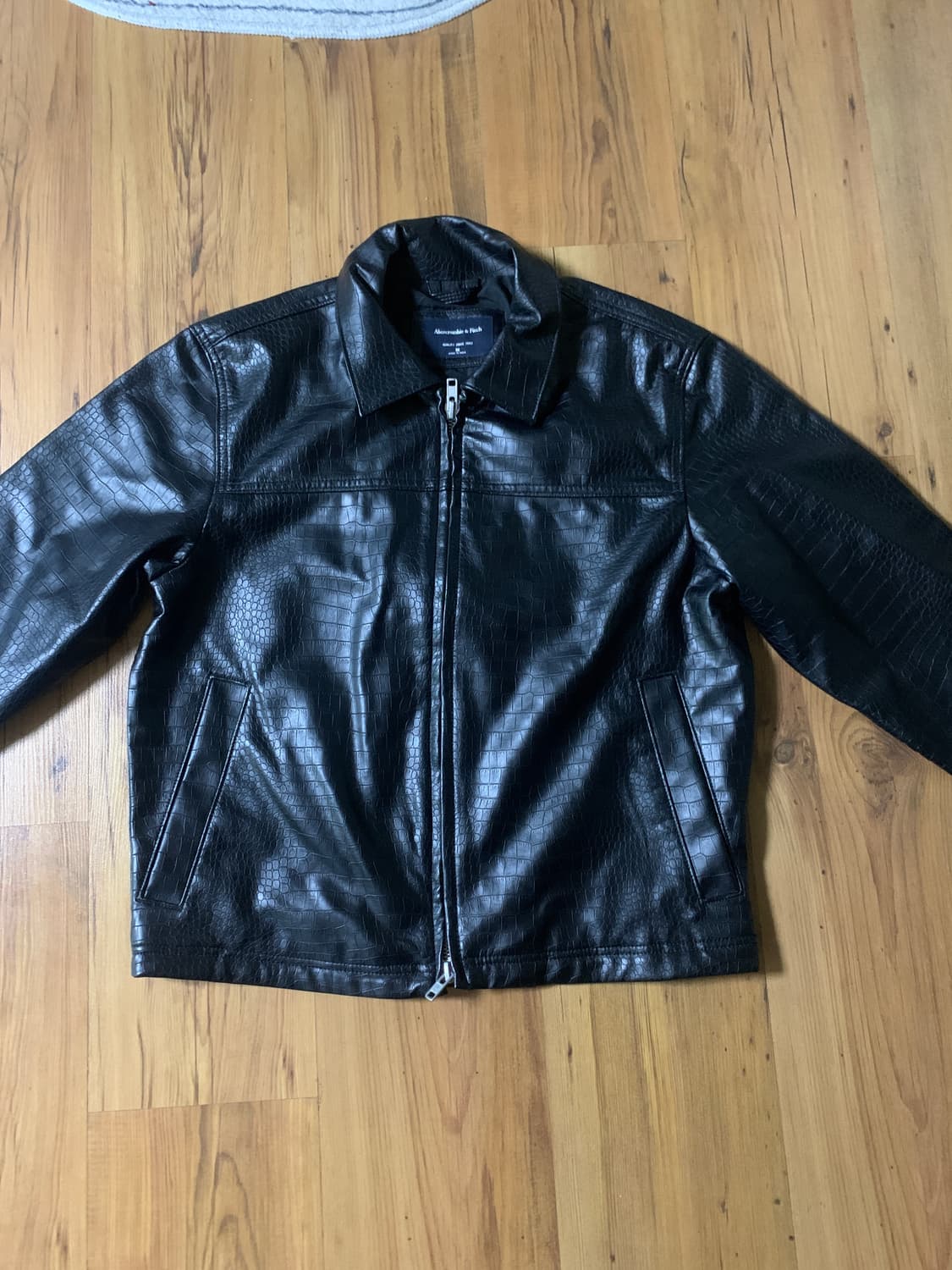 [M] 아베크롬비 레더자켓 상품이미지1