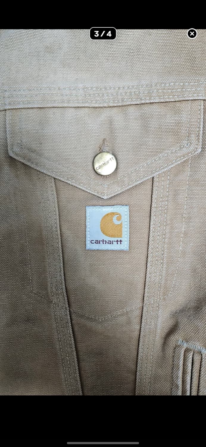 칼하트 진 트러커 자켓 JB0906 BRN 칼하트브라운 디트로이트 상품이미지3