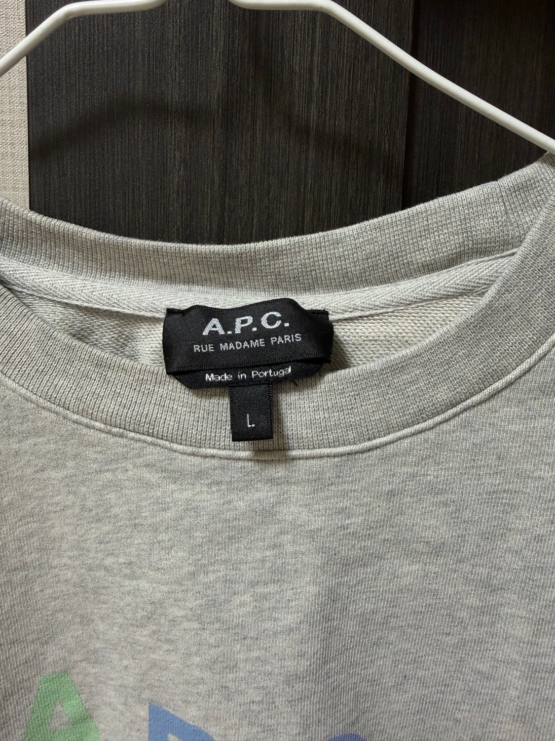 APC 아페쎄 맨투맨 L 상품이미지4