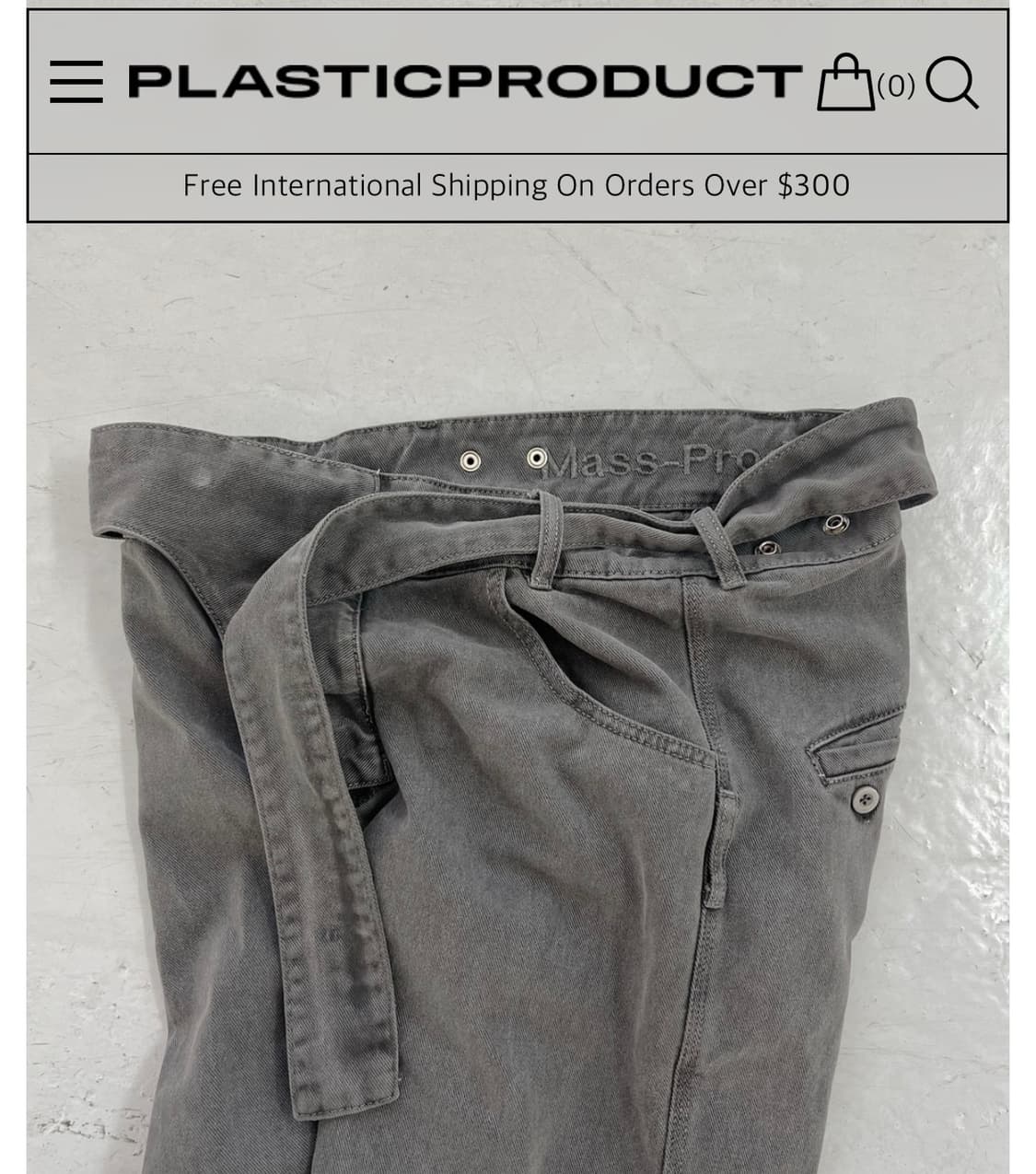 Mpa drag pants(화이트색) 상품이미지1